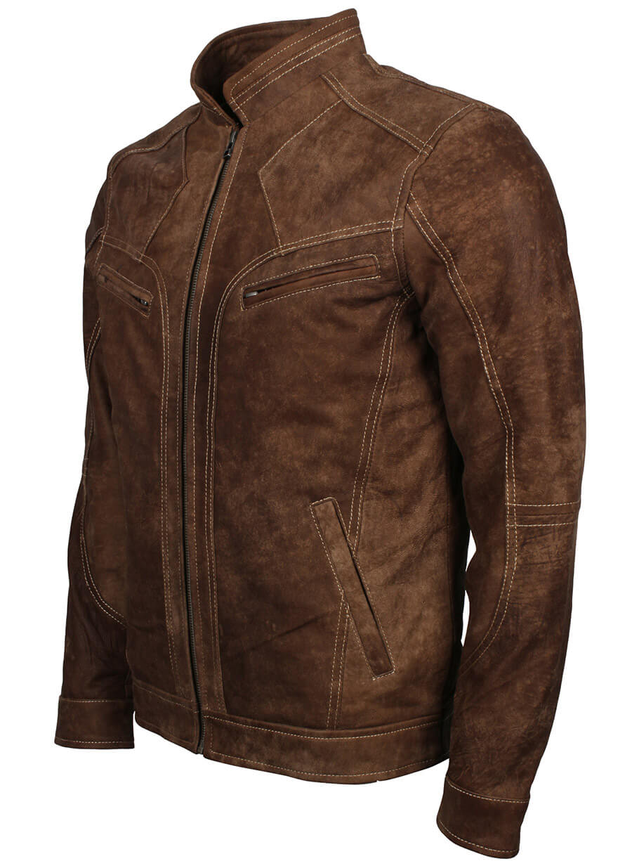 Adonis Men Fashion Leather Jacket