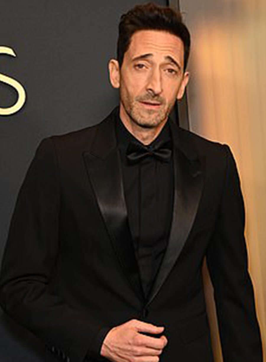 Adrien Brody Governors Award 2024 Black Blazer