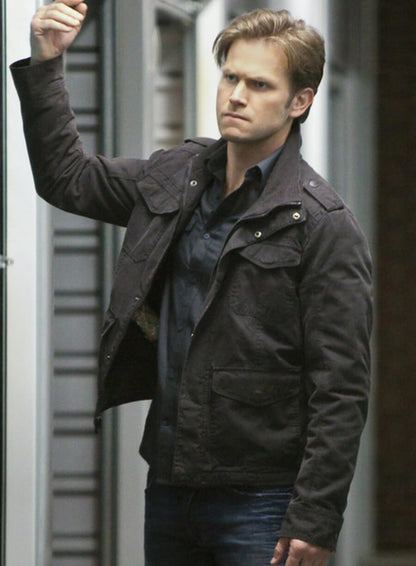 Alaric Saltzman The Vampire Diaries Black Jacket