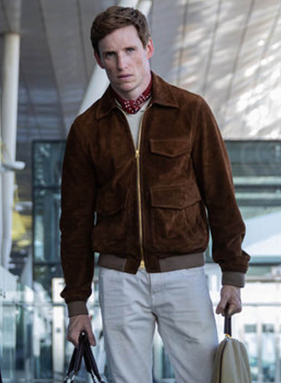 Alexander Duggan The Day of the Jackal Brown Suede Jacket