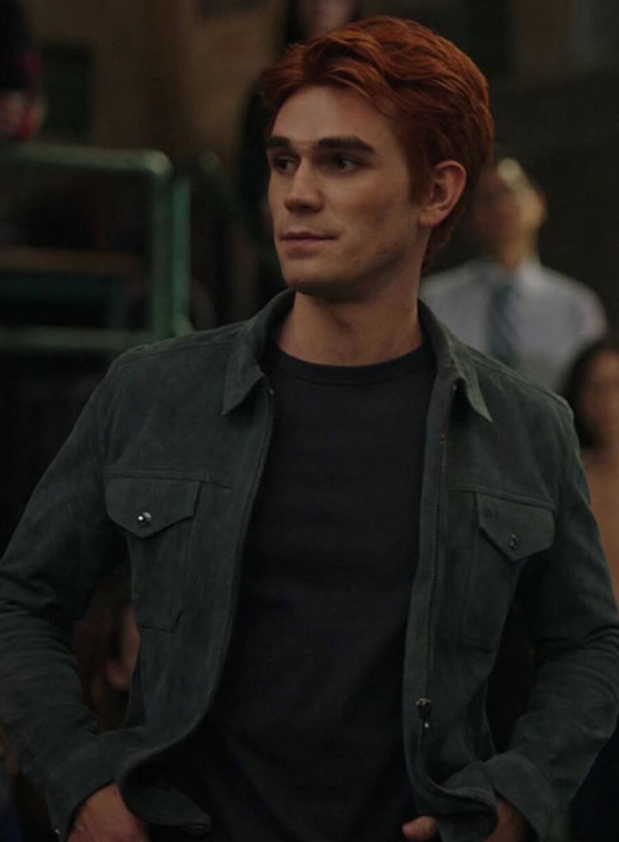 Archie Andrews Riverdale Black Leather Jacket