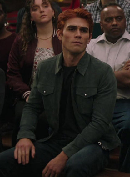 Archie Andrews Riverdale Black Leather Jacket