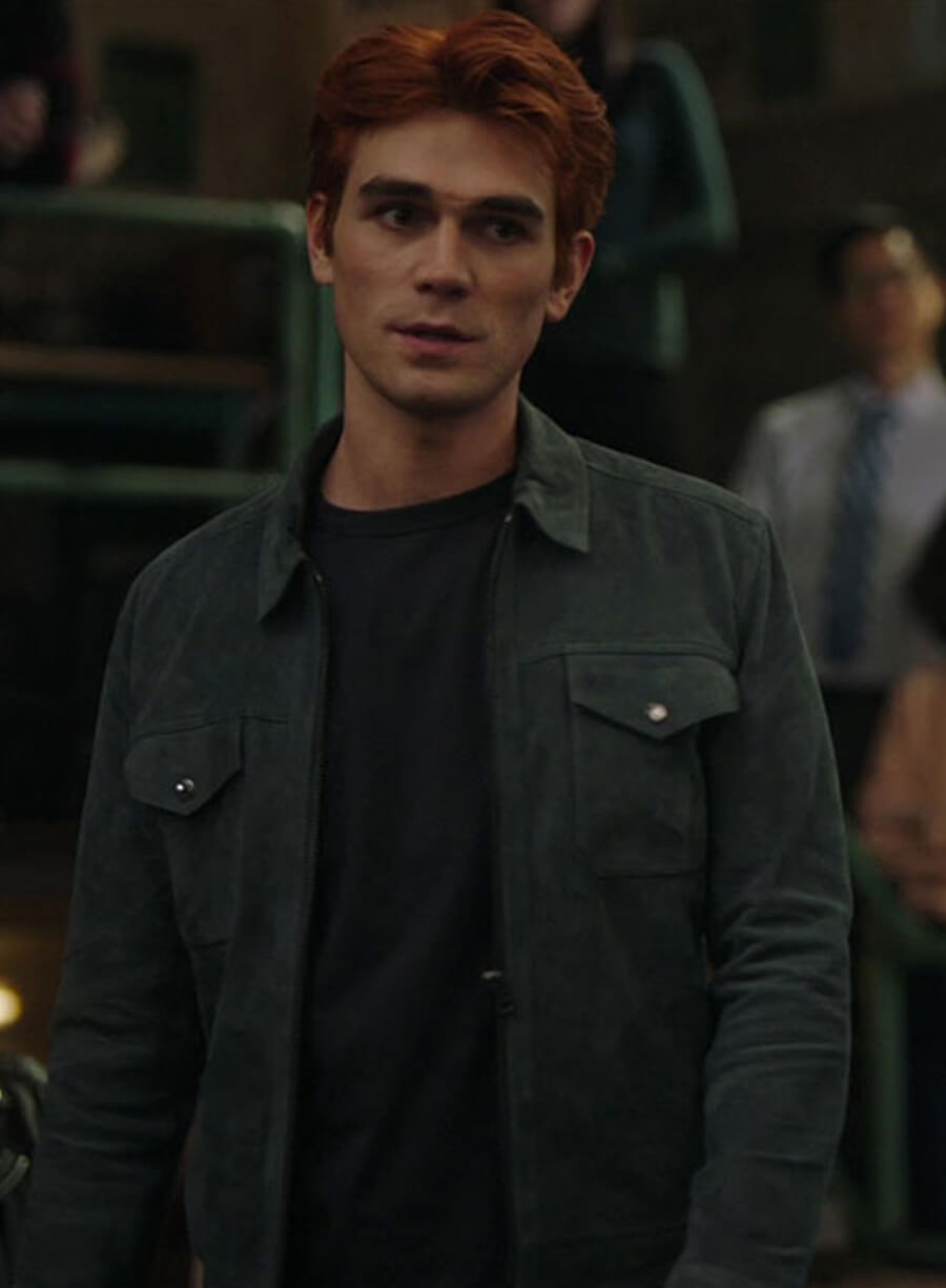 Archie Andrews Riverdale Black Leather Jacket