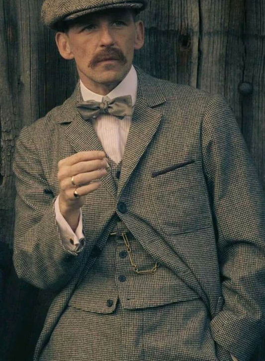 Arthur Shelby Peaky Blinders Grey Tailcoat