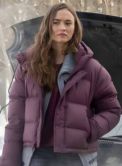 Audrey Bishop Dexter New Blood Puffer Jacket