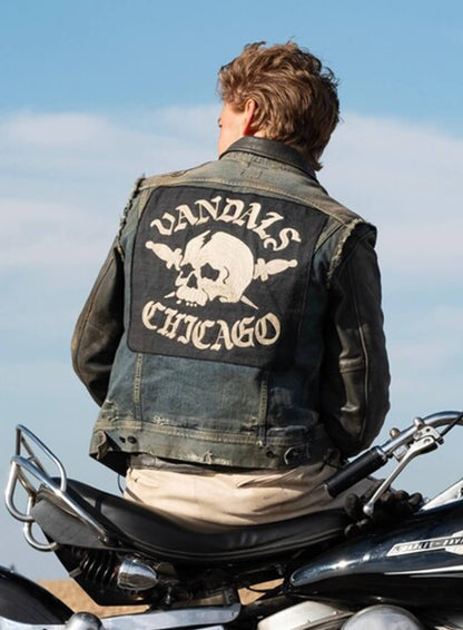 Austin Butler The Bikeriders Denim Vest