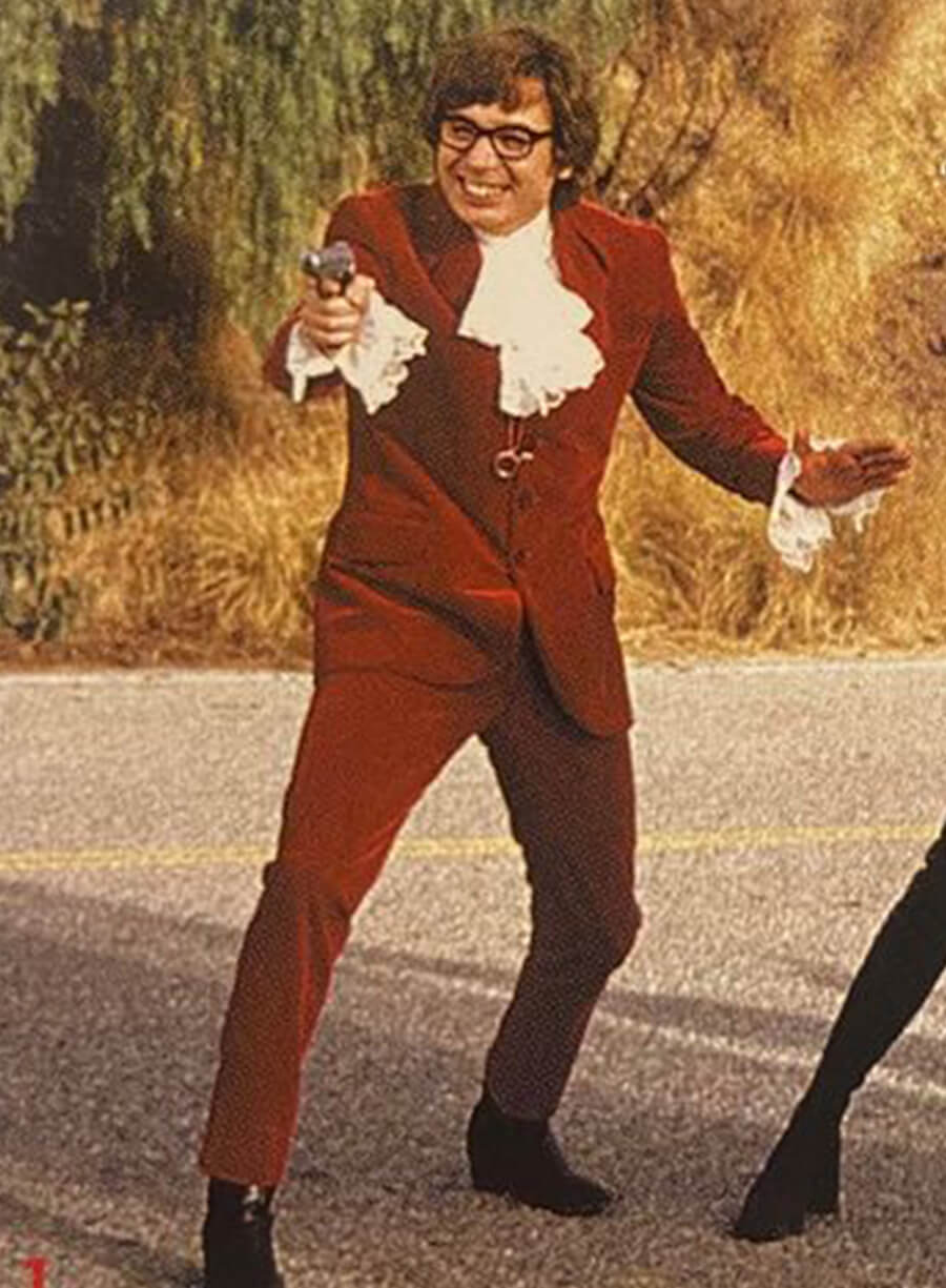 Austin Powers Red Suit