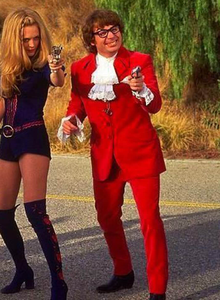 Austin Powers Red Suit