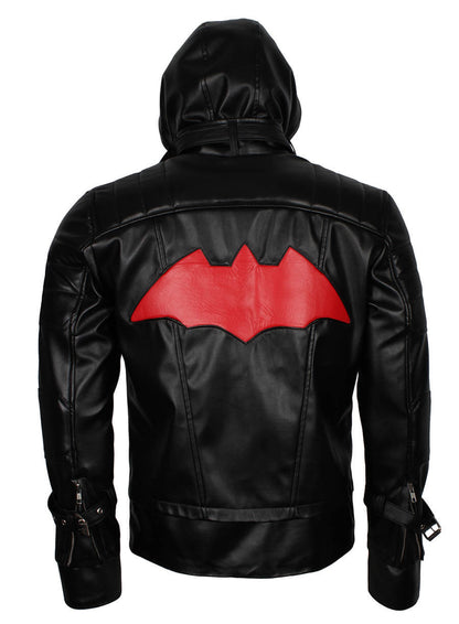 Batman Arkham Knight Redhood Leather Jacket