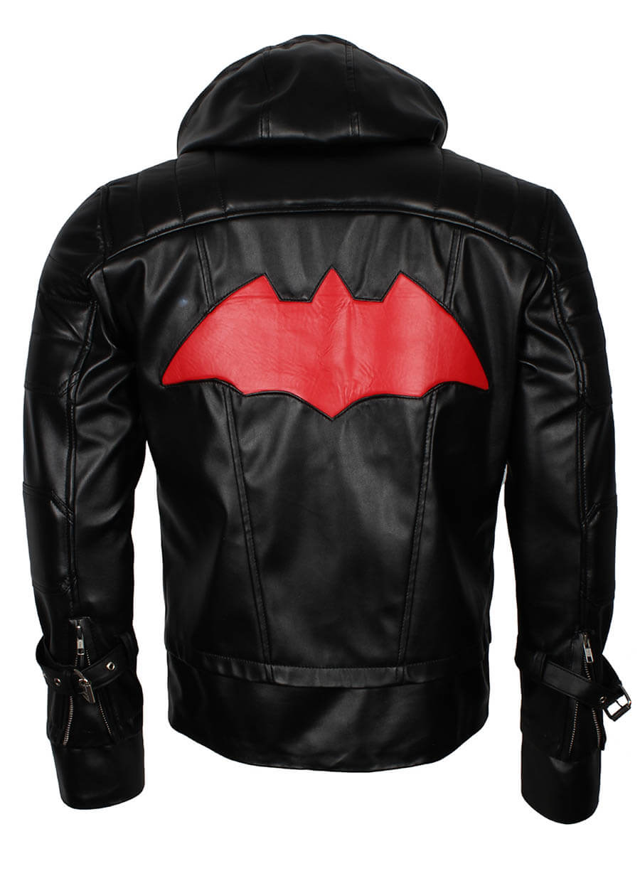 Batman Arkham Knight Redhood Leather Jacket