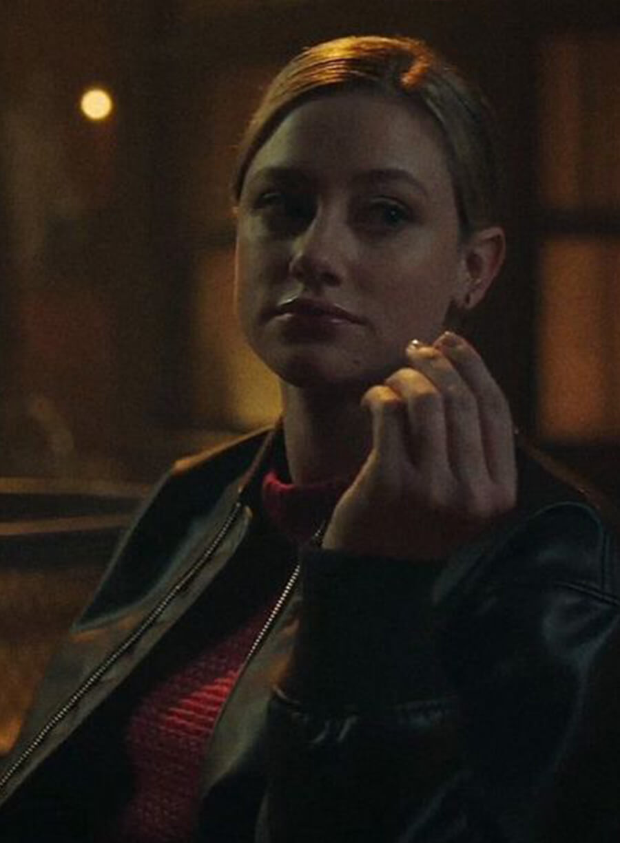 Betty Cooper Riverdale Black Bomber Jacket