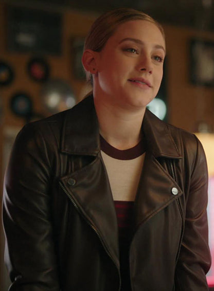 Betty Cooper Riverdale Black Leather Jacket