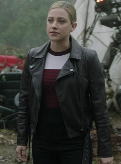 Betty Cooper Riverdale Black Leather Jacket