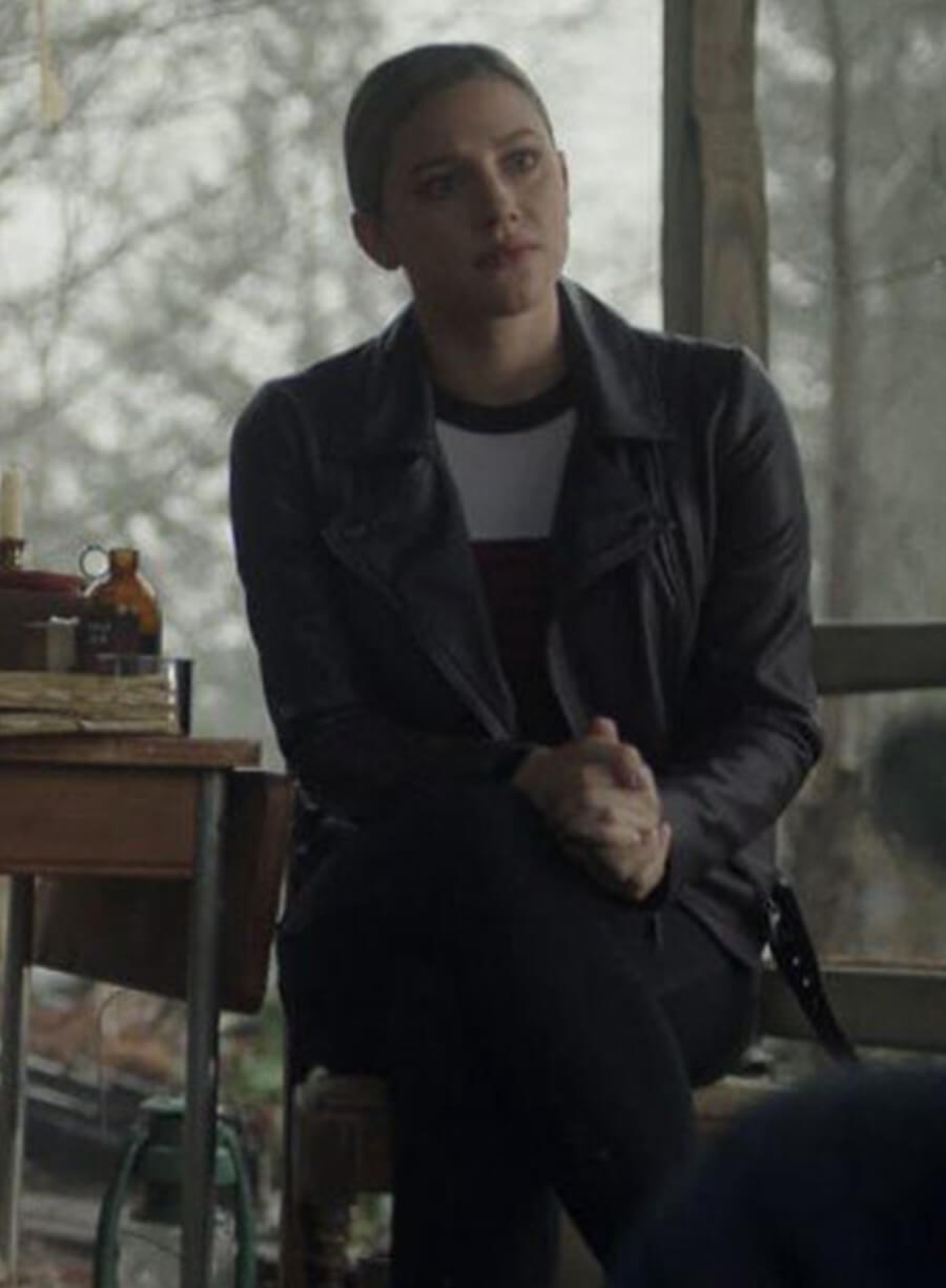 Betty Cooper Riverdale Black Leather Jacket