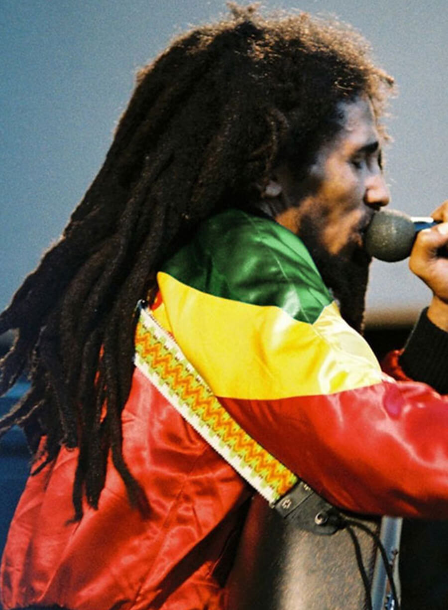 Bob Marley Leather Jacket