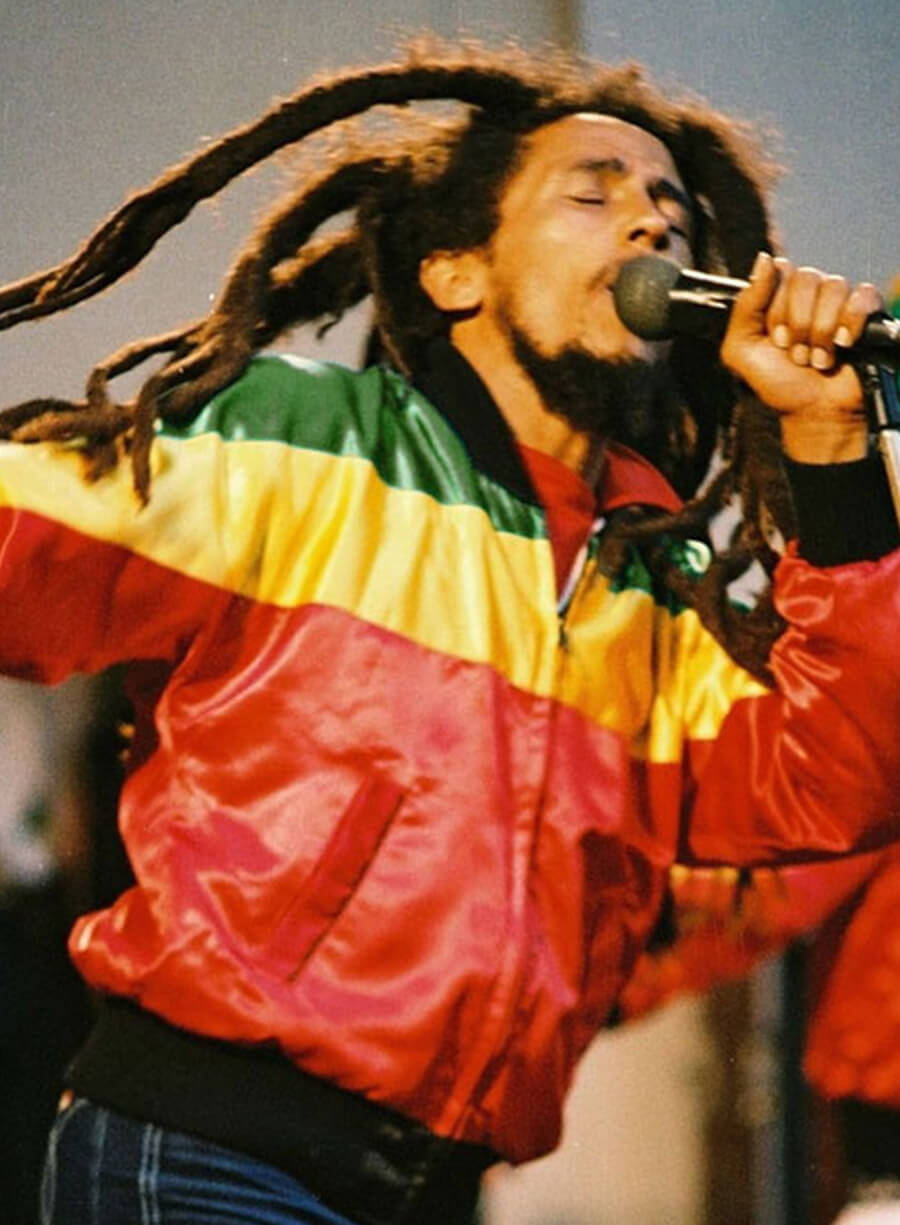 Bob Marley Leather Jacket