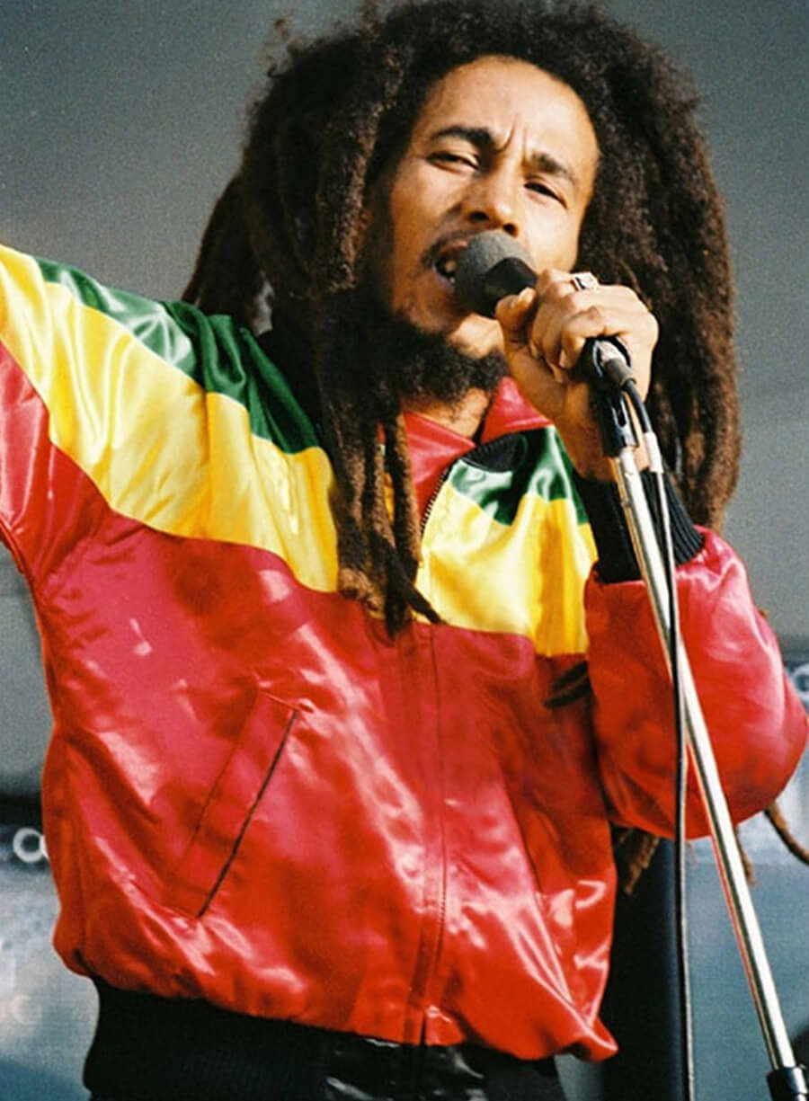 Bob Marley Leather Jacket