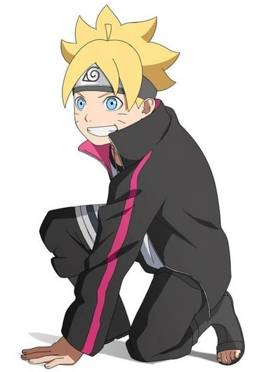 Boruto: Naruto Next Generations Naruto Uzumaki Black Jacket