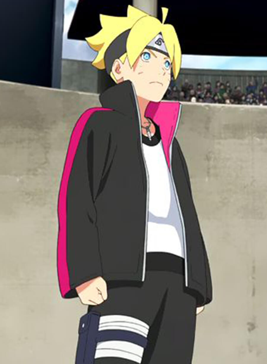 Boruto: Naruto Next Generations Naruto Uzumaki Black Jacket