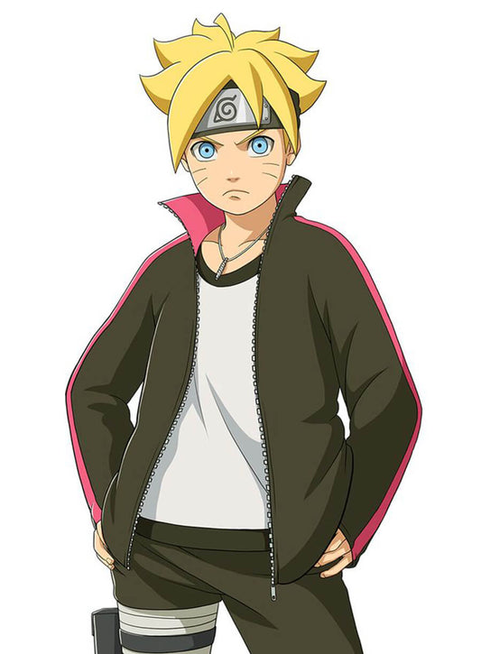 Boruto: Naruto Next Generations Naruto Uzumaki Black Jacket