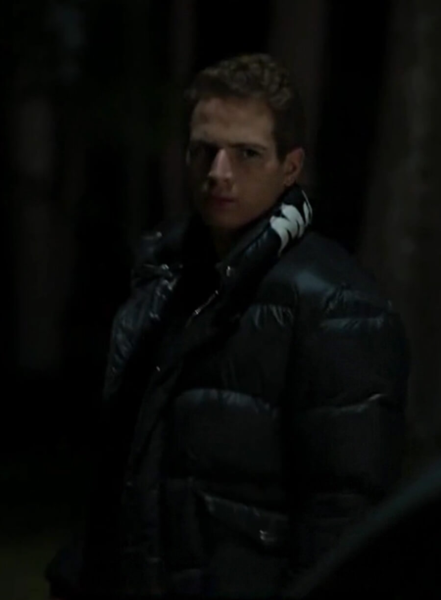 Brayden Weston Power Book II: Ghost Black Puffer Jacket