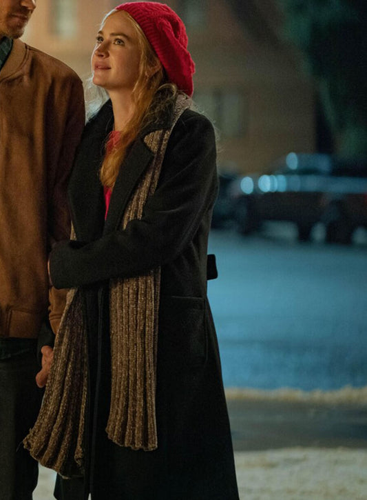 Britt Robertson The Merry Gentlemen Black Coat