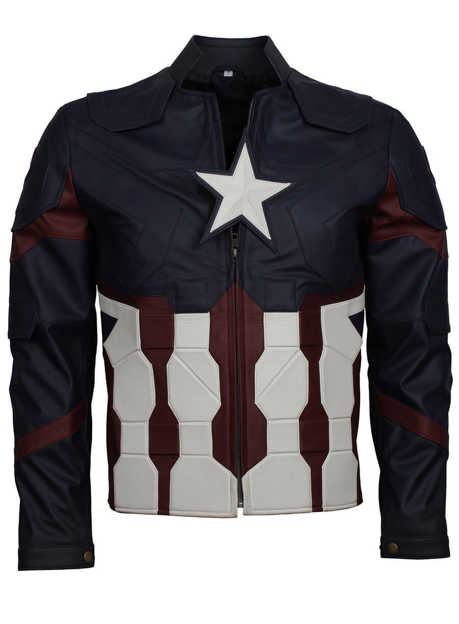 Captain America Endgame Leather Jacket