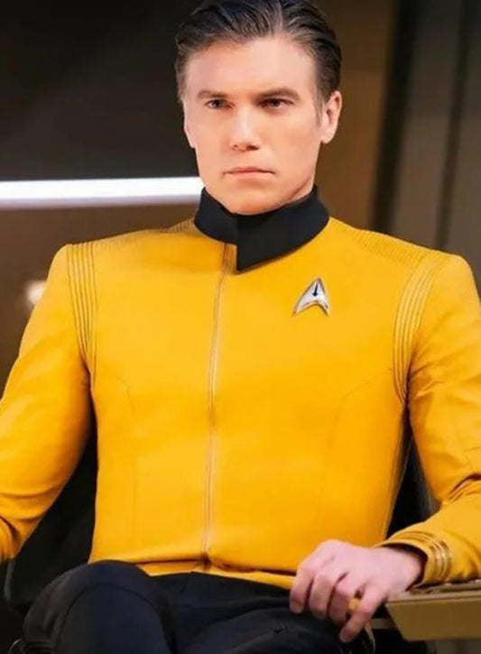 Captain Pike Star Trek Discovery Yellow Jacket