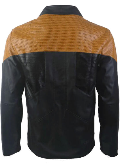 Captain Riker Star Trek Picard Season 3 Leather Jacket