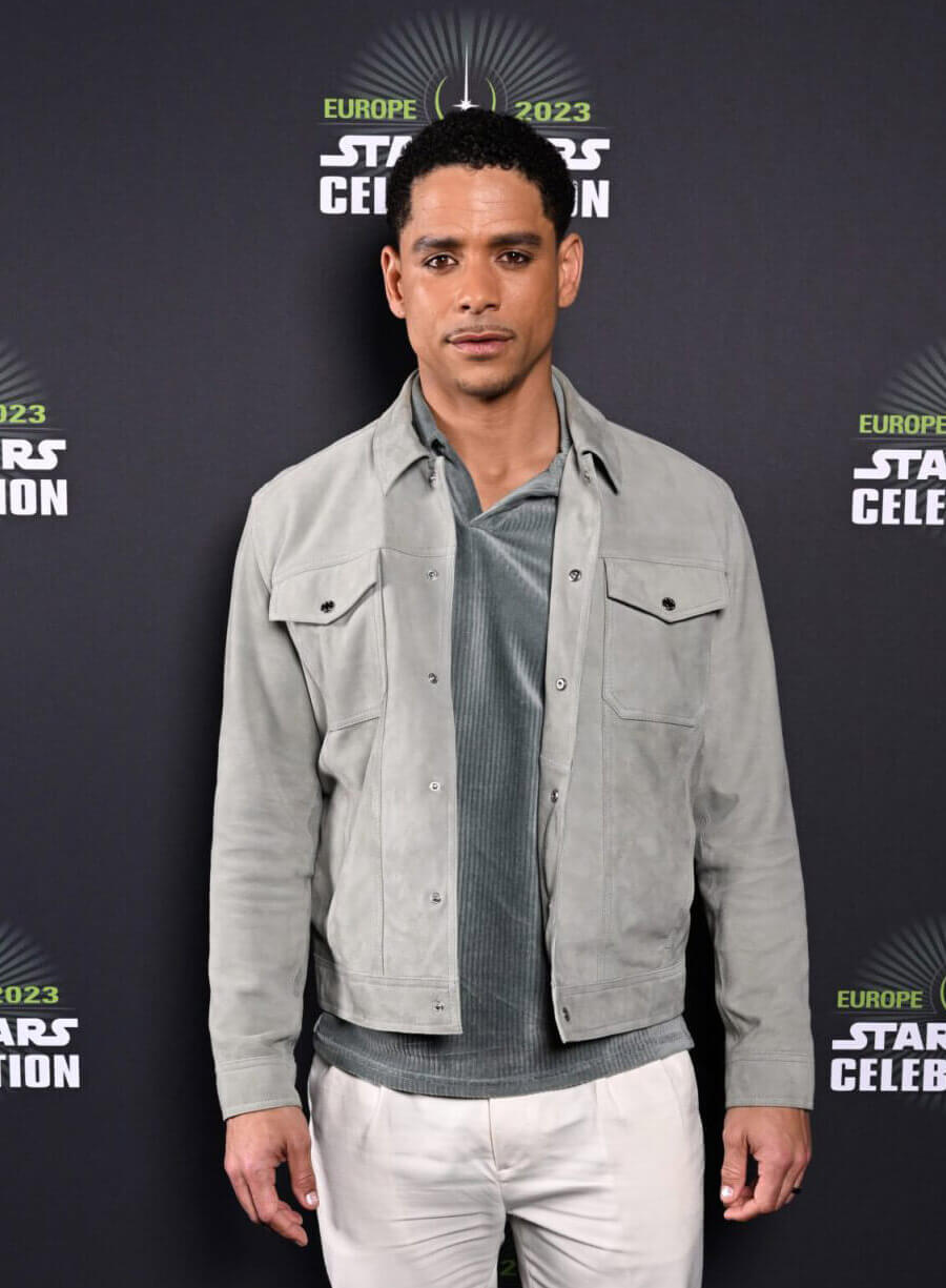 Charlie Barnett Star Wars: The Acolyte Grey Jacket