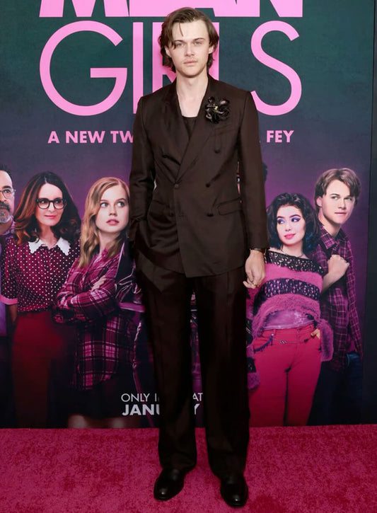 Christopher Briney Mean Girls 2024 Premiere Black Suit