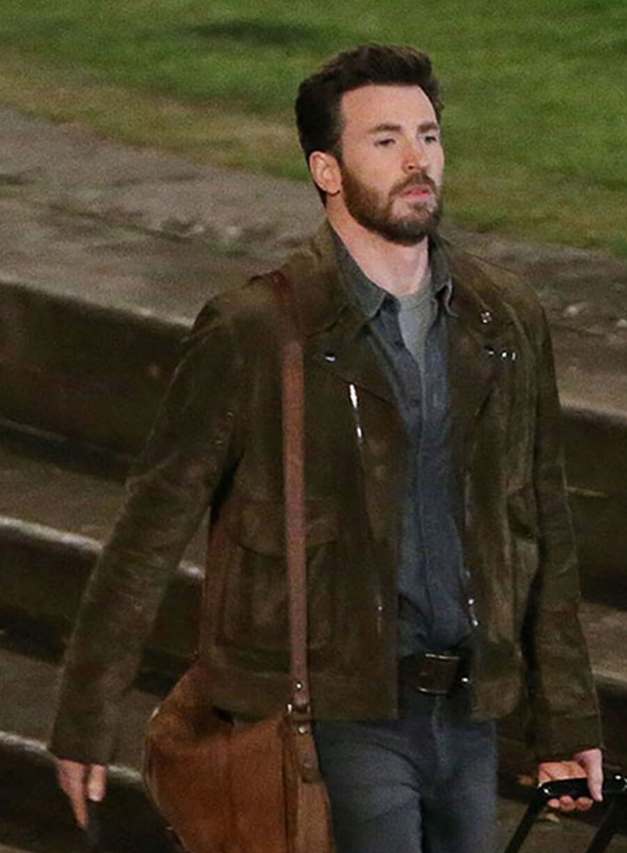 Cole Turner Ghosted Brown Leather Jacket