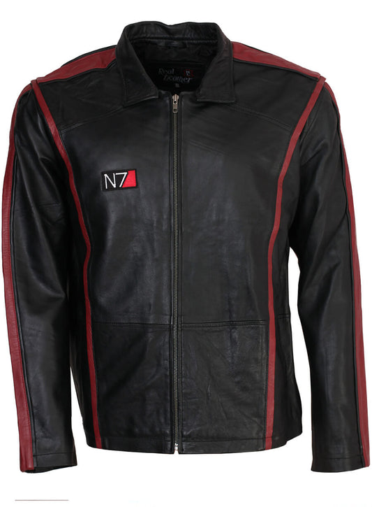 Commander Shepard Mass  Effect 3N7 Leather Jacket