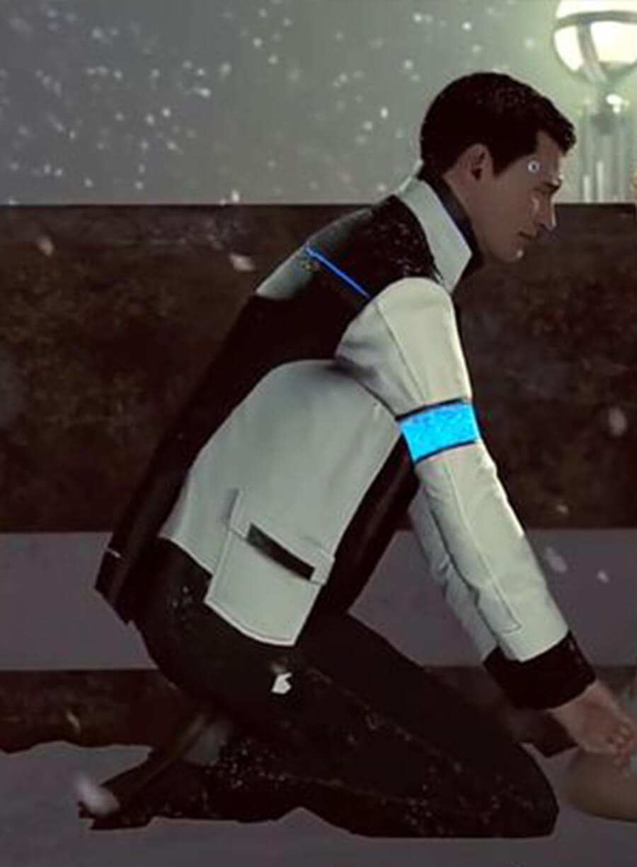 Connor Detroit: Become Human Leather Jacket