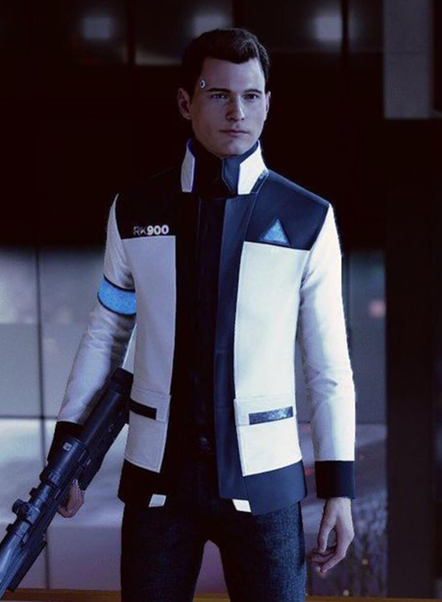 Connor Detroit: Become Human Leather Jacket