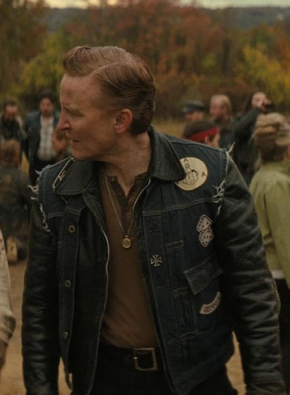 Damon Herriman The Bikeriders denim Vest