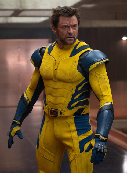 Deadpool & Wolverine 2024 Hugh Jackman Yellow Jacket