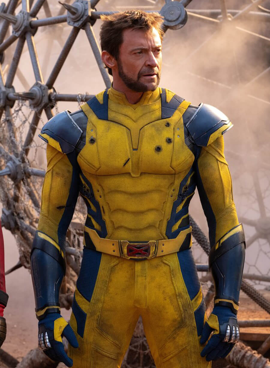 Deadpool & Wolverine 2024 Hugh Jackman Yellow Jacket