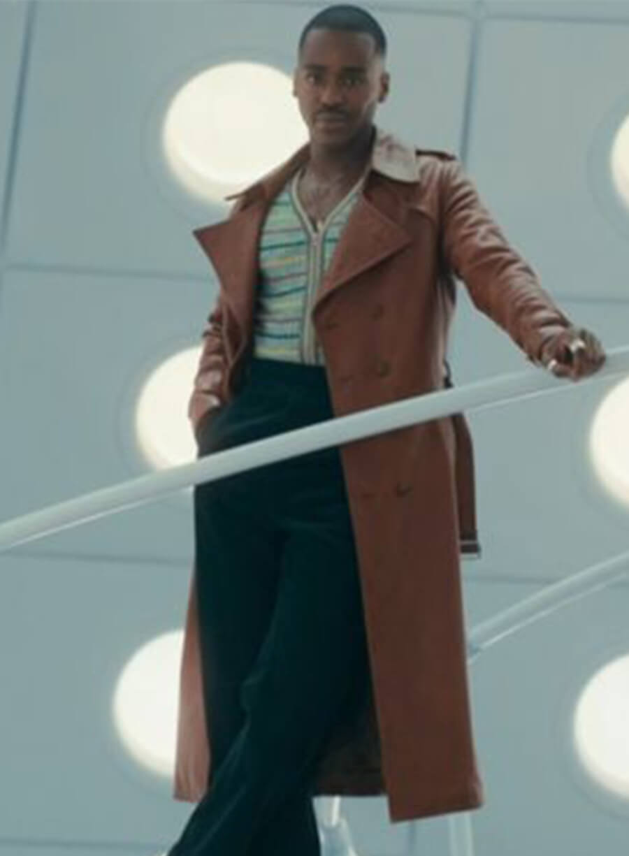 Doctor Who 15th Doctor Leather Coat
