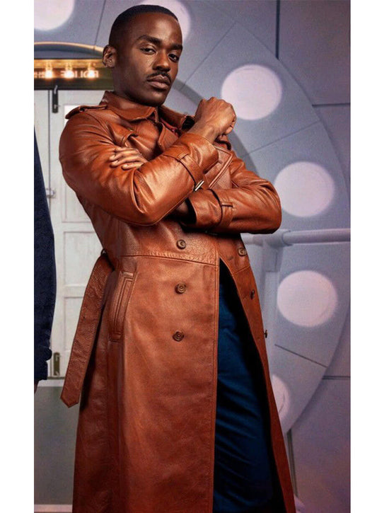 Doctor Who 15th Doctor Leather Coat