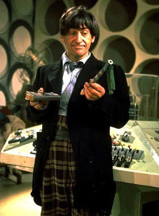 Doctor Who Patrick Troughton Second Doctor Black Coat