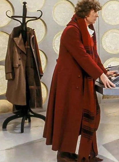 Fourth Doctor Tom Baker Red Coat