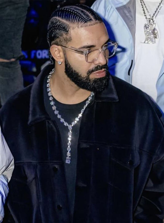 Drake Black Velvet Jacket