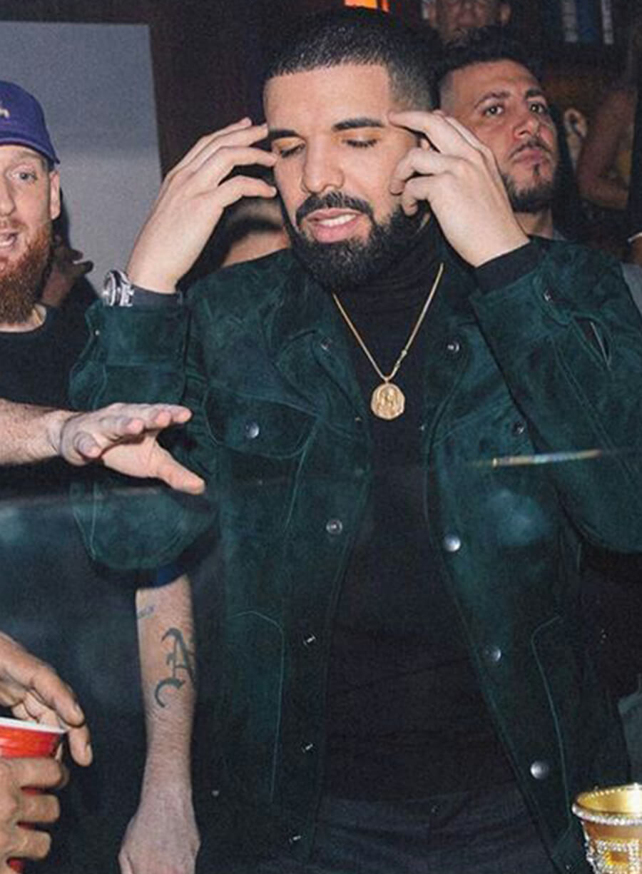 Drake Green Velvet Jacket