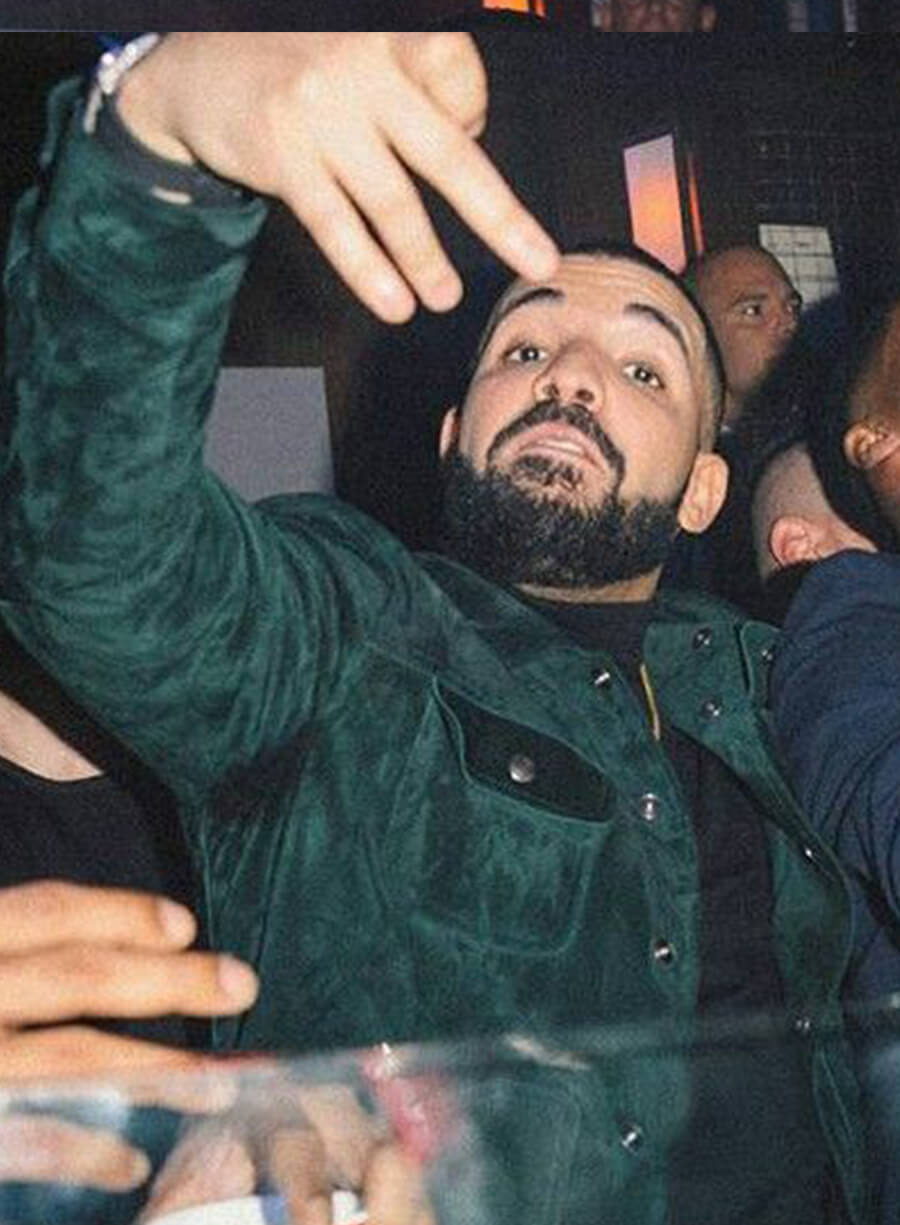 Drake Green Velvet Jacket