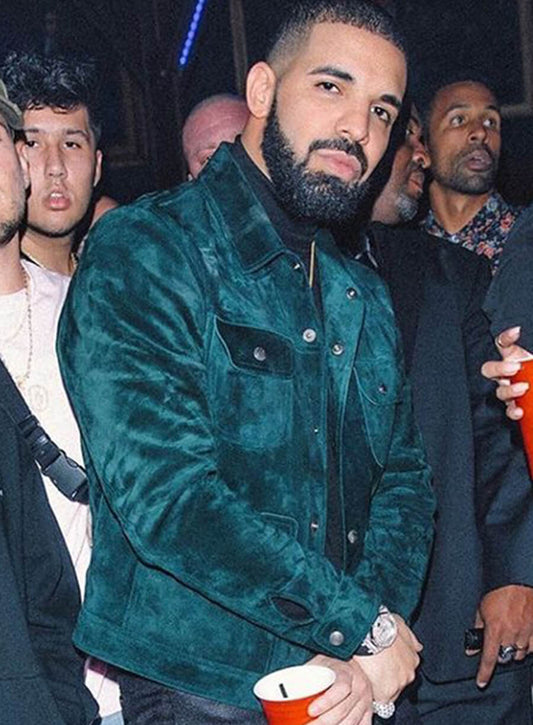 Drake Green Velvet Jacket