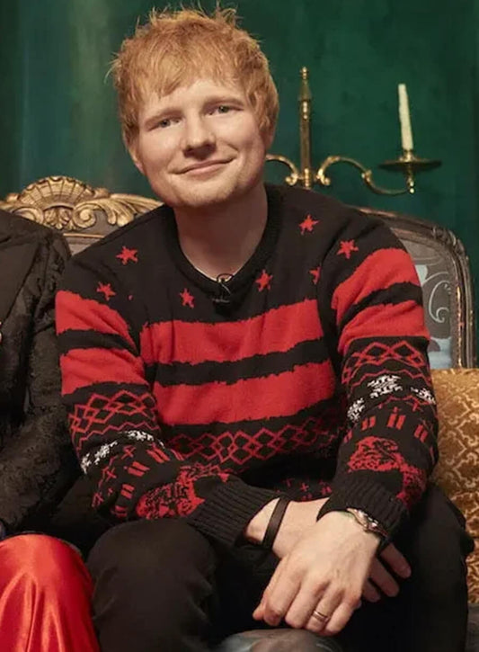 Ed Sheeran Black Christmas Sweater