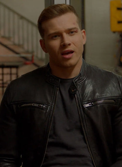 Evan Buckley 9-1-1 Leather Jacket