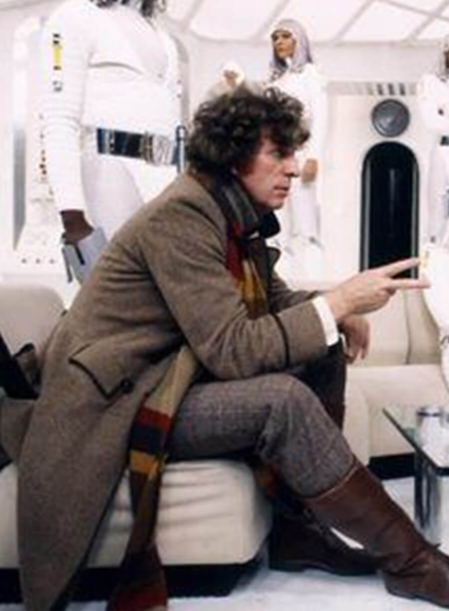 Fourth Doctor Grey Trench Coat