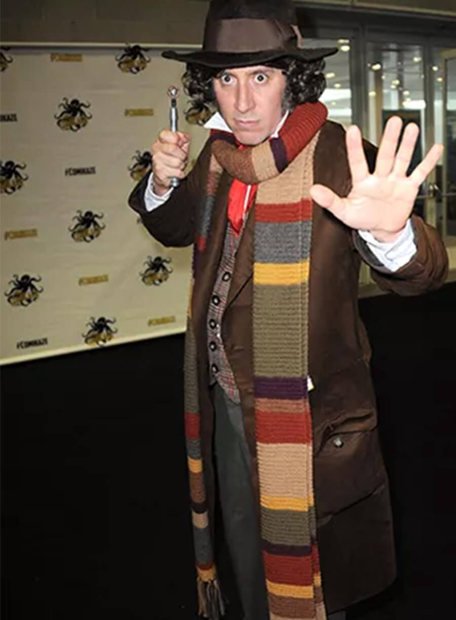 Fourth Doctor Tom Baker Trench Coat